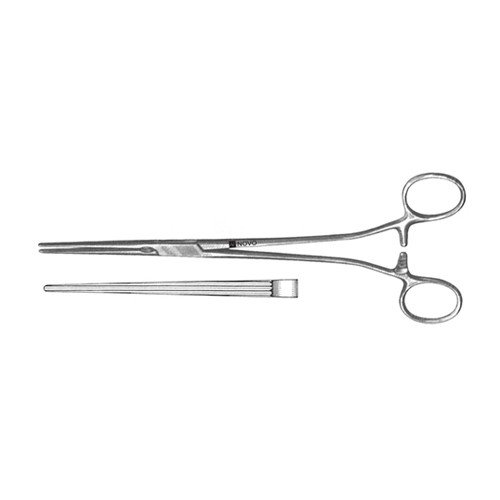 Dennis Anastomosis Clamp, Longitudinal Serrations, 9" (23.0 Cm)